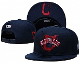 Cleveland Indians Team Logo Adjustable Hat YD (4)
